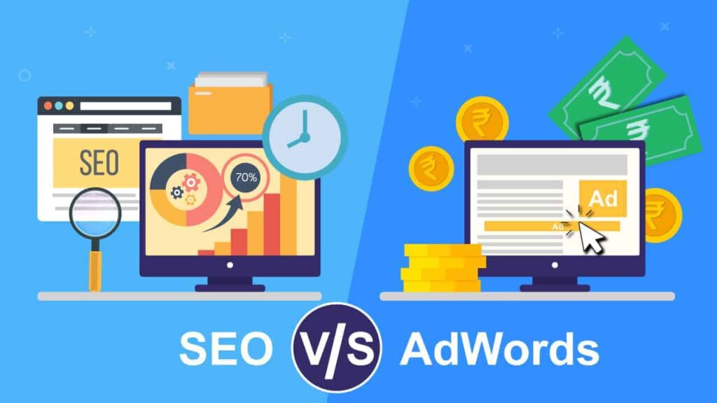 SEO VS Google ads for business