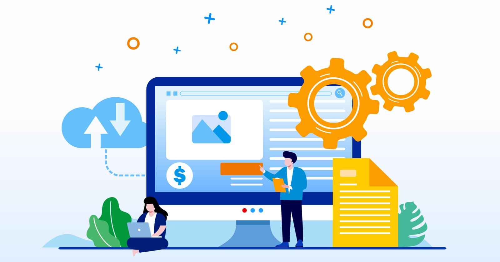 Unified Website for E-commerce and Content